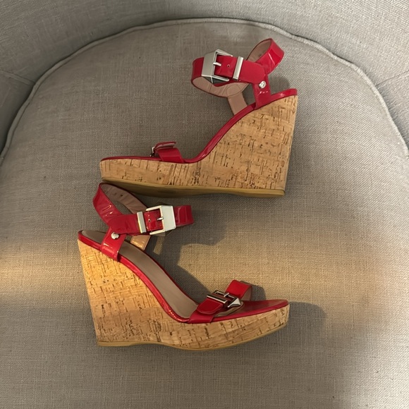 Stuart Weitzman buckle wedges - Picture 2 of 6
